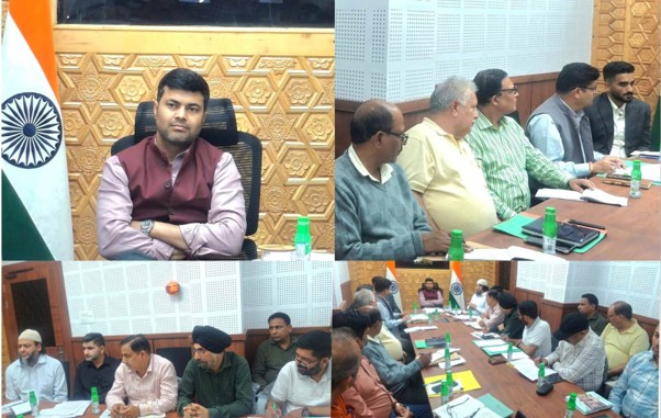 DC Rajouri reviews implementation of Agriculture Department Schemes, AgriStack