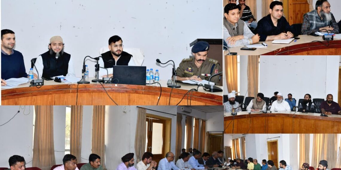 DC Rajouri reviews arrangements for Eid-ul-Fitr, Chaitra Navratri