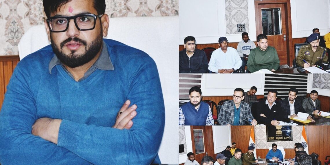 DC Rajouri reviews progress of BRO road projects, Stresses on timely completion, quality execution