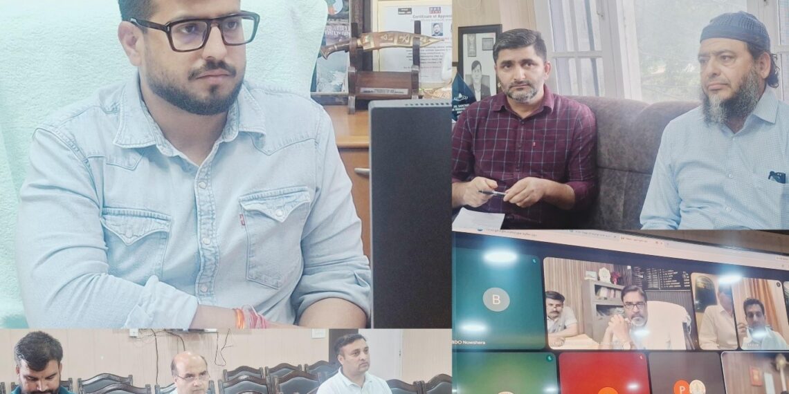 DC Rajouri reviews progress under Vibrant Village Programme-II