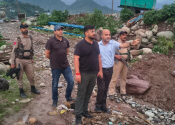 DC Rajouri oversees rescue, relief, restoration efforts in flood-hit areas