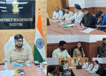 DC reviews implementation of Mission YUVA in Rajouri district