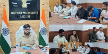 DC reviews implementation of Mission YUVA in Rajouri district