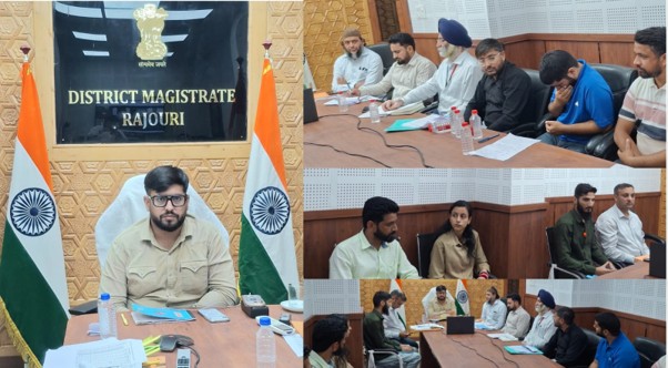 DC reviews implementation of Mission YUVA in Rajouri district