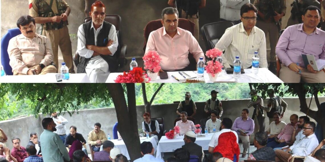 DC Ramban assures time bound redressal at Public Outreach camp at Rajgarh
