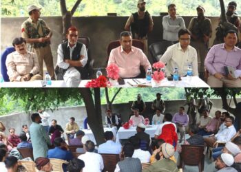 DC Ramban assures time bound redressal at Public Outreach camp at Rajgarh