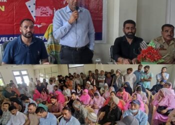 DC Ramban holds public outreach prog at Gandhri, Issues on-spot directions for grievances’ redressal