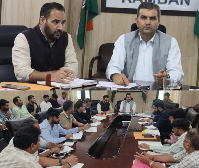 DC Ramban sets timeline for execution of District Capex Budget 2025-26 works