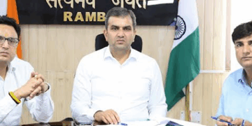 DC chairs District Level Committee ;meeting on Change of Land Use