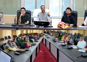 Mission Director reviews implementation of POSHAN initiatives in Distt Ramban