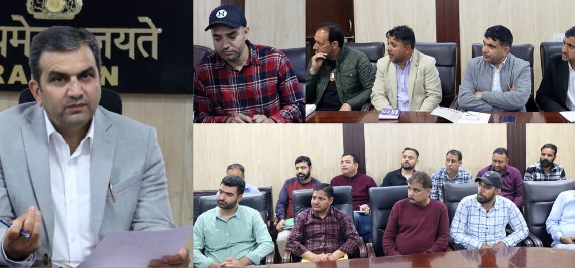 DC Ramban reviews stock position of petroleum products