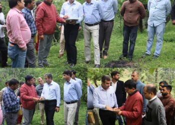 DC Ramban inspects proposed sites for Degree College, Reviews progress on key infrastructure projects