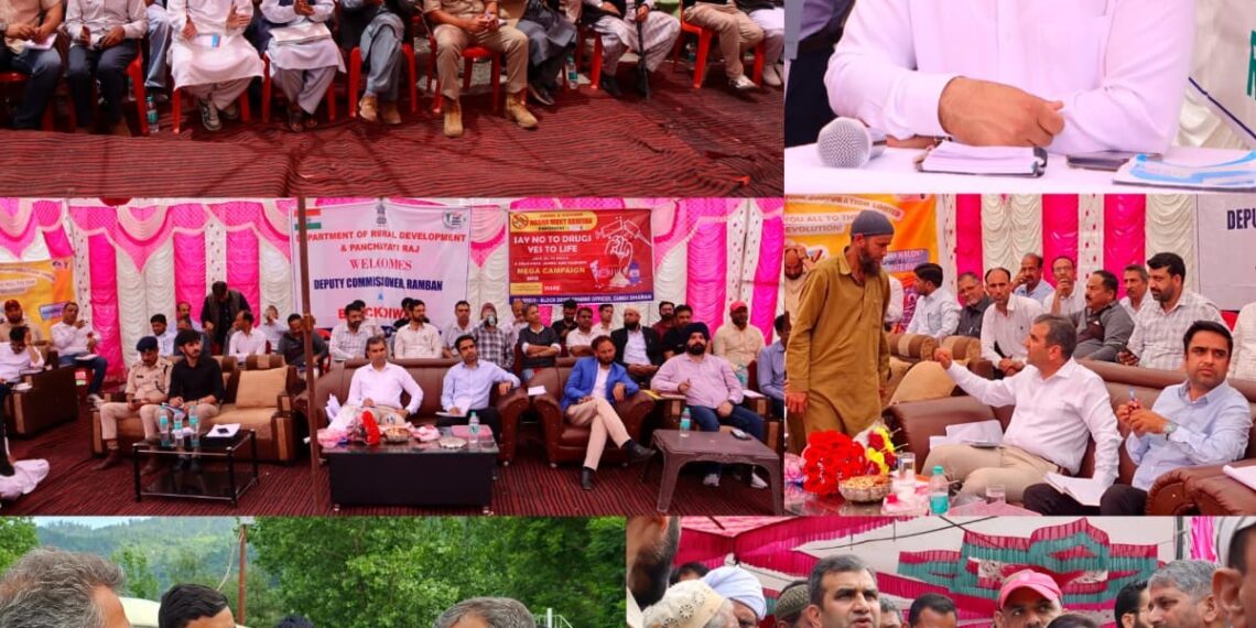 DC Ramban presides over Weekly Block Diwas at Gundi-Dharam