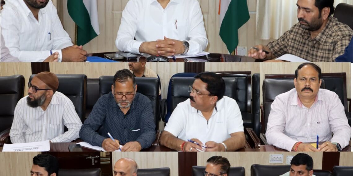 DC Ramban reviews progress of Census 2027 Self-Enumeration