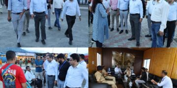 DC Ramban reviews AMARNATH YATRA-2026 arrangements at Lamber Yatra Camp, Yatri Niwas Chanderkote