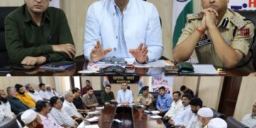DC Ramban Reviews Milad Arrangements , Directs Uninterrupted Power &Water Supply