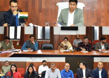 DC Reasi Reviews Implementation Of Nashamukt Bharat Abhiyan