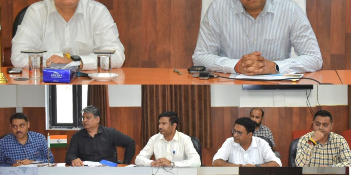 DC Reasi reviews progress of JJM schemes