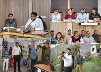 DC Reasi reviews development works in Katra; Inspects civic & health facilities