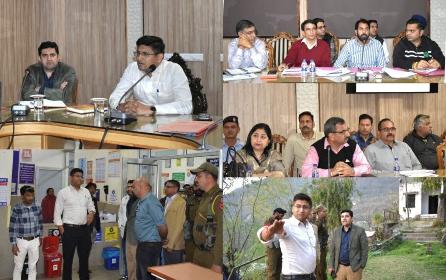 DC Reasi reviews development works in Katra; Inspects civic & health facilities