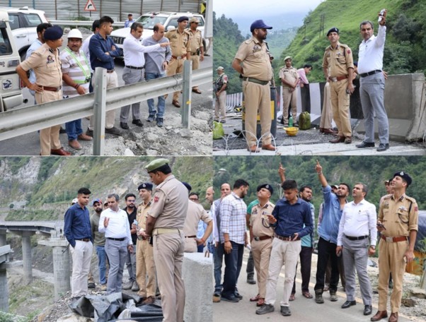 DC Reviews Ramban-Banihal NH-44 Four-Laning Progress