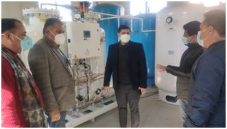 DC Rajouri inspects patient care & COVID mitigation measures at SDH Sunderbani