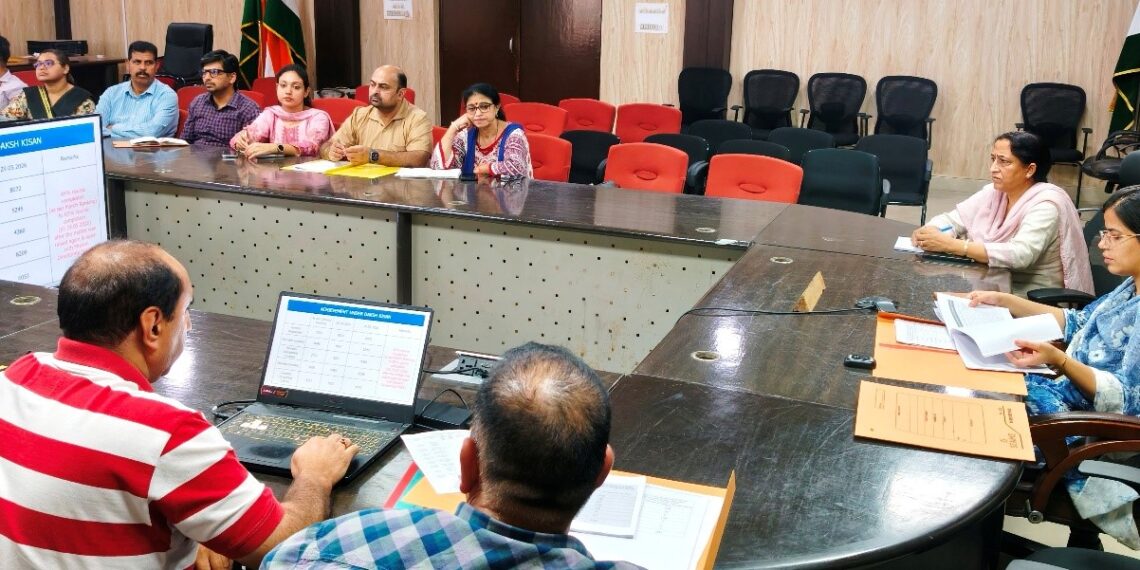 DC Samba reviews progress of HADP, JKCIP