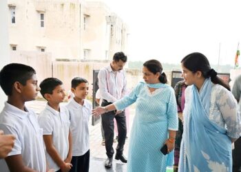 DC Samba inspects provision of amenities in Child Care Institutions, interacts with inmate children