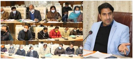 DC Srinagar reviews implementation of Employment Generation Schemes