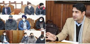 DC Srinagar reviews progress on restoration of Khushalsar, Gilsar Lakes