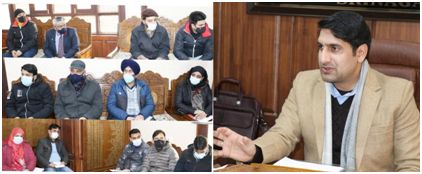 DC Srinagar reviews progress on restoration of Khushalsar, Gilsar Lakes