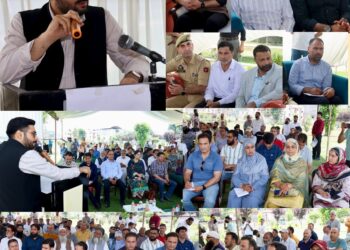 DC Srinagar holds Grievance Redressal Camp at Rajbagh