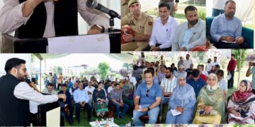 DC Srinagar holds Grievance Redressal Camp at Rajbagh