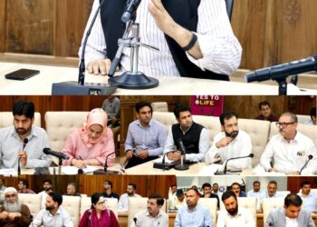 DC Srinagar reviews District Capex Budget 2026-27
