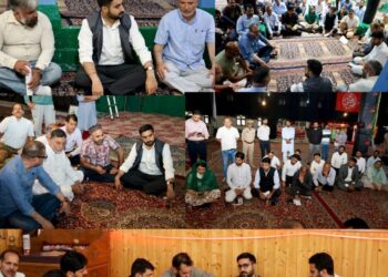 DC Srinagar visits several Imambaras, reviews Muharram-ul-Haram arrangements