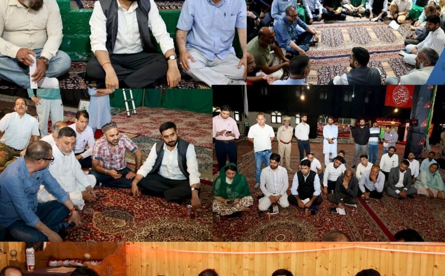 DC Srinagar visits several Imambaras, reviews Muharram-ul-Haram arrangements
