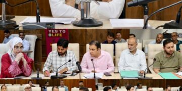 DC Srinagar reviews progress of works under District Capex Budget 2026-27