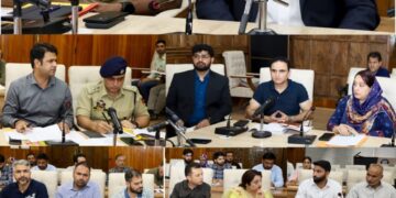 DC Srinagar, SSP review intensified anti-drugs enforcement measures in distt