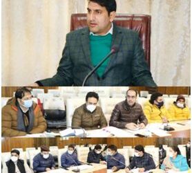 DC Srinagar chairs Rev meeting, directs launching of anti-encroachment drive in all tehsils