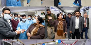 DC Srinagar, Principal GMC inspect newly built 15-Bedded Additional NICU Block for new bornsat LD Hospital