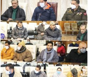 DC Srinagar interacts with DDC, BDC ,PRI members to chalk out roadmap for constitution of Standing Committees