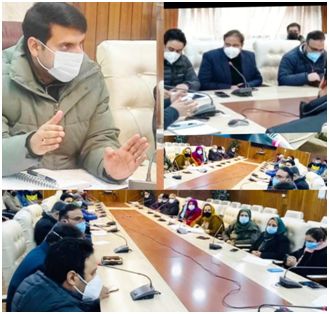 DC Srinagar draws Action Plan for Covid mitigation in view of surging cases