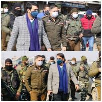 DC Srinagar inspects City markets to check CAB enforcement
