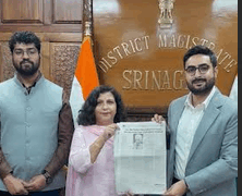 DC Srinagar Lauds Responsible Journalism During Meeting with The Chancellor Editor-in-Chief