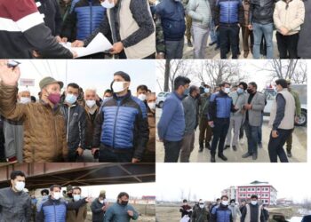 DC Srinagar inspects progress of Major Projects: Lasjan Grade Separator, BRO and NHIDCL works