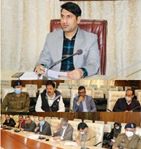 DC Srinagar reviews works in progress for Amarnath Yatra-2022