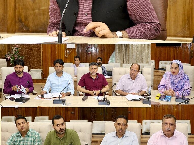 DC Srinagar reviews progress of PM Surya Ghar- Muft Bijli Yojana; Model Solar Village Scheme