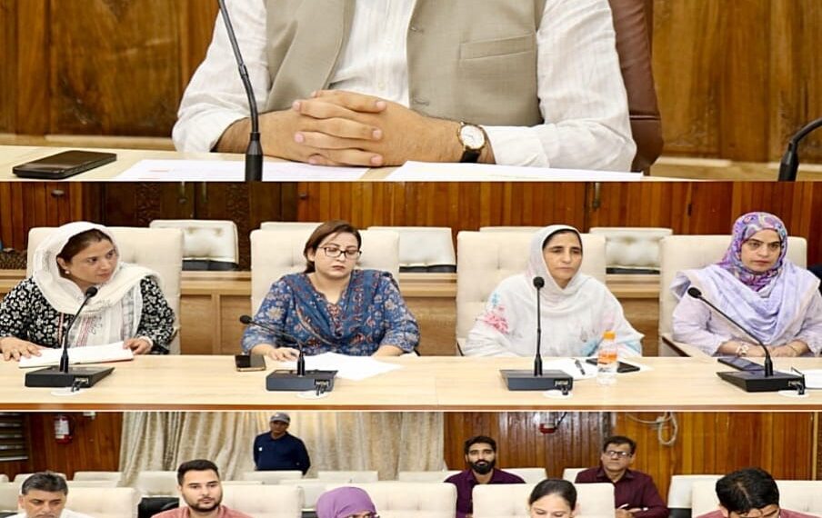 DC Srinagar reviews progress of enrolments under major financial inclusion schemes