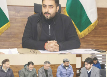 DC Srinagar reviews progress in saturation under key social security, welfare schemes