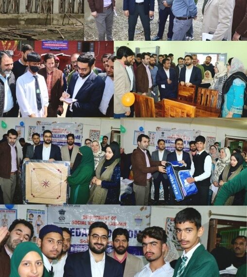 DC Srinagar inspects progress of Abhinandan Home for Specially Abled Children